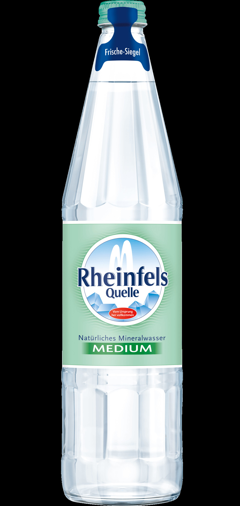 Rheinfels Quelle Medium 0,7 L Glas-Mehrwegflasche